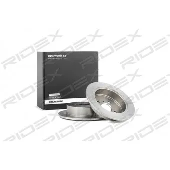 RIDEX 82B0091 - Jeu de 2 disques de frein arrière