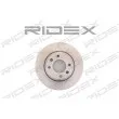 RIDEX 82B0099 - Jeu de 2 disques de frein arrière