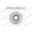 RIDEX 82B0099 - Jeu de 2 disques de frein arrière