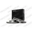 RIDEX 82B0105 - Jeu de 2 disques de frein avant