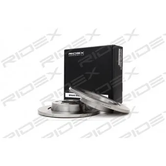 RIDEX 82B0106 - Jeu de 2 disques de frein arrière