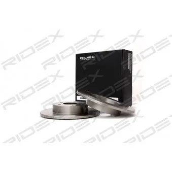 Jeu de 2 disques de frein arrière RIDEX 82B0107 pour NISSAN PRIMERA 1.9 DCI - 120cv