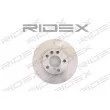 RIDEX 82B0114 - Jeu de 2 disques de frein avant