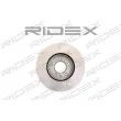 RIDEX 82B0114 - Jeu de 2 disques de frein avant
