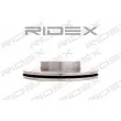 RIDEX 82B0114 - Jeu de 2 disques de frein avant