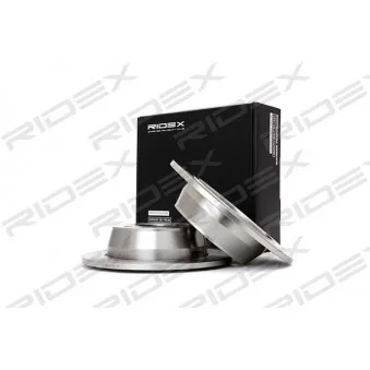 RIDEX 82B0115 - Jeu de 2 disques de frein arrière