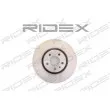 RIDEX 82B0132 - Disque de frein avant gauche