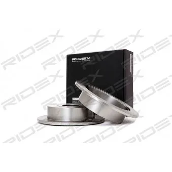 RIDEX 82B0133 - Jeu de 2 disques de frein arrière