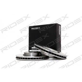 RIDEX 82B0136 - Jeu de 2 disques de frein avant