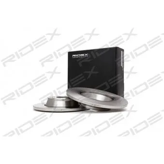 RIDEX 82B0137 - Jeu de 2 disques de frein arrière