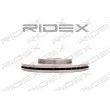 RIDEX 82B0140 - Jeu de 2 disques de frein avant