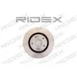 RIDEX 82B0154 - Jeu de 2 disques de frein avant
