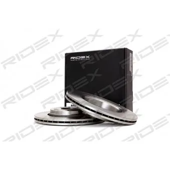 RIDEX 82B0156 - Jeu de 2 disques de frein arrière