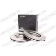 RIDEX 82B0166 - Jeu de 2 disques de frein avant