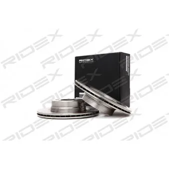 RIDEX 82B0168 - Jeu de 2 disques de frein arrière