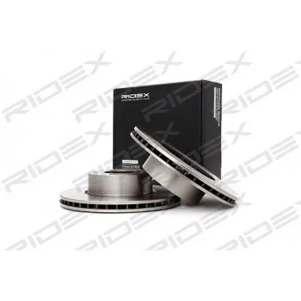 RIDEX 82B0169 - Jeu de 2 disques de frein avant