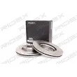 RIDEX 82B0170 - Jeu de 2 disques de frein avant