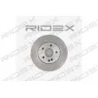 RIDEX 82B0171 - Jeu de 2 disques de frein avant