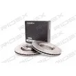 RIDEX 82B0188 - Jeu de 2 disques de frein avant