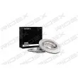 RIDEX 82B0190 - Jeu de 2 disques de frein arrière