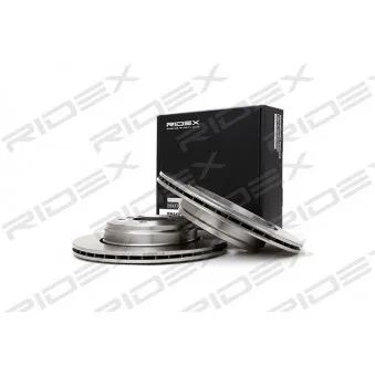 RIDEX 82B0196 - Jeu de 2 disques de frein arrière
