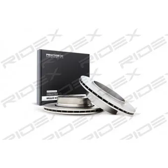 RIDEX 82B0197 - Jeu de 2 disques de frein arrière