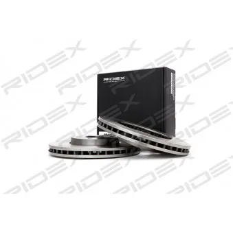 RIDEX 82B0201 - Jeu de 2 disques de frein avant