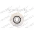 RIDEX 82B0207 - Jeu de 2 disques de frein avant