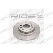 RIDEX 82B0213 - Jeu de 2 disques de frein arrière
