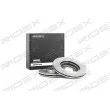 RIDEX 82B0215 - Jeu de 2 disques de frein avant