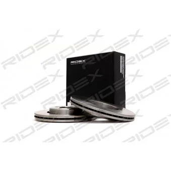 RIDEX 82B0217 - Jeu de 2 disques de frein avant