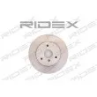 RIDEX 82B0224 - Jeu de 2 disques de frein avant
