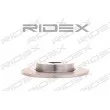 RIDEX 82B0224 - Jeu de 2 disques de frein avant