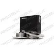 RIDEX 82B0236 - Jeu de 2 disques de frein arrière