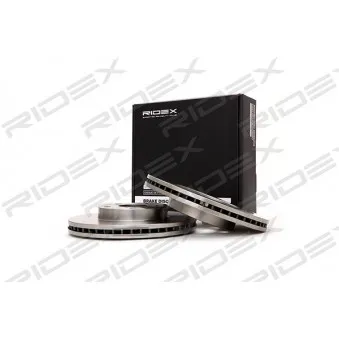 RIDEX 82B0238 - Jeu de 2 disques de frein avant