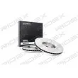RIDEX 82B0267 - Jeu de 2 disques de frein avant
