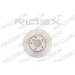 RIDEX 82B0273 - Jeu de 2 disques de frein avant