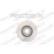 RIDEX 82B0273 - Jeu de 2 disques de frein avant