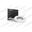 RIDEX 82B0292 - Jeu de 2 disques de frein avant