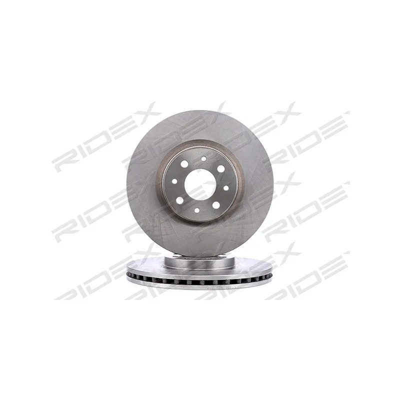 Jeu de 2 disques de frein avant RIDEX 82B0318 - Visuel 2