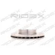 RIDEX 82B0331 - Jeu de 2 disques de frein avant