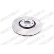 RIDEX 82B0350 - Jeu de 2 disques de frein avant