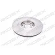 RIDEX 82B0350 - Jeu de 2 disques de frein avant