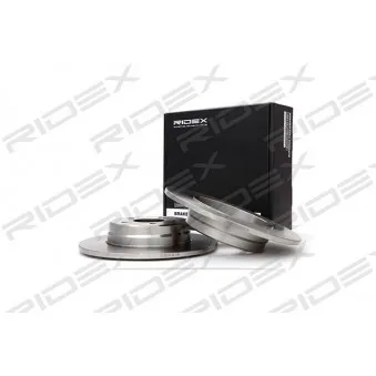 RIDEX 82B0388 - Jeu de 2 disques de frein arrière