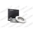 RIDEX 82B0406 - Jeu de 2 disques de frein avant