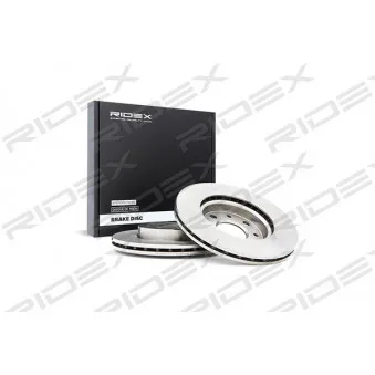 Jeu de 2 disques de frein avant RIDEX OEM 9S511125DA
