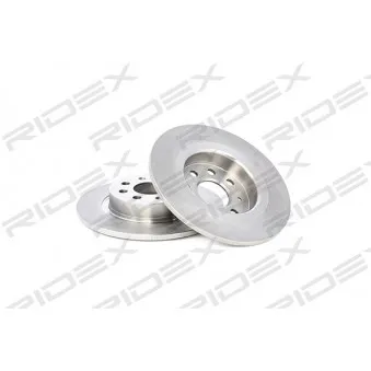 Jeu de 2 disques de frein arrière RIDEX OEM 93167282