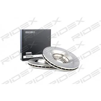 Jeu de 2 disques de frein avant RIDEX OEM 4F0615301G