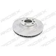 RIDEX 82B0456 - Disque de frein avant droit
