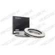 RIDEX 82B0477 - Jeu de 2 disques de frein avant